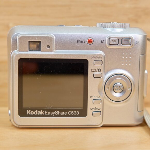 Vintage Kodak Easyshare C533 5 MP Digital Camera / 3X Optical Zoom / Silver - Picture 8 of 12